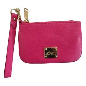 Lauren Ralph Lauren Pink Newbury Wristlet